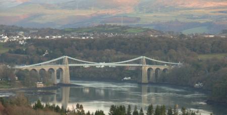 Thomas Telford's Menai Suspension Bridge